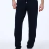 Schwarze gestrickte Jogginghose für Herren Walton