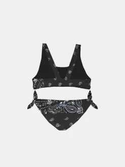 Schwarzer Bikini für Mädchen