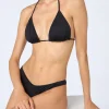 Schwarzer Triangel-Bikini für Damen Leah Naomi