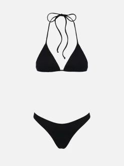 Schwarzer Triangel-Bikini für Damen Leah Naomi