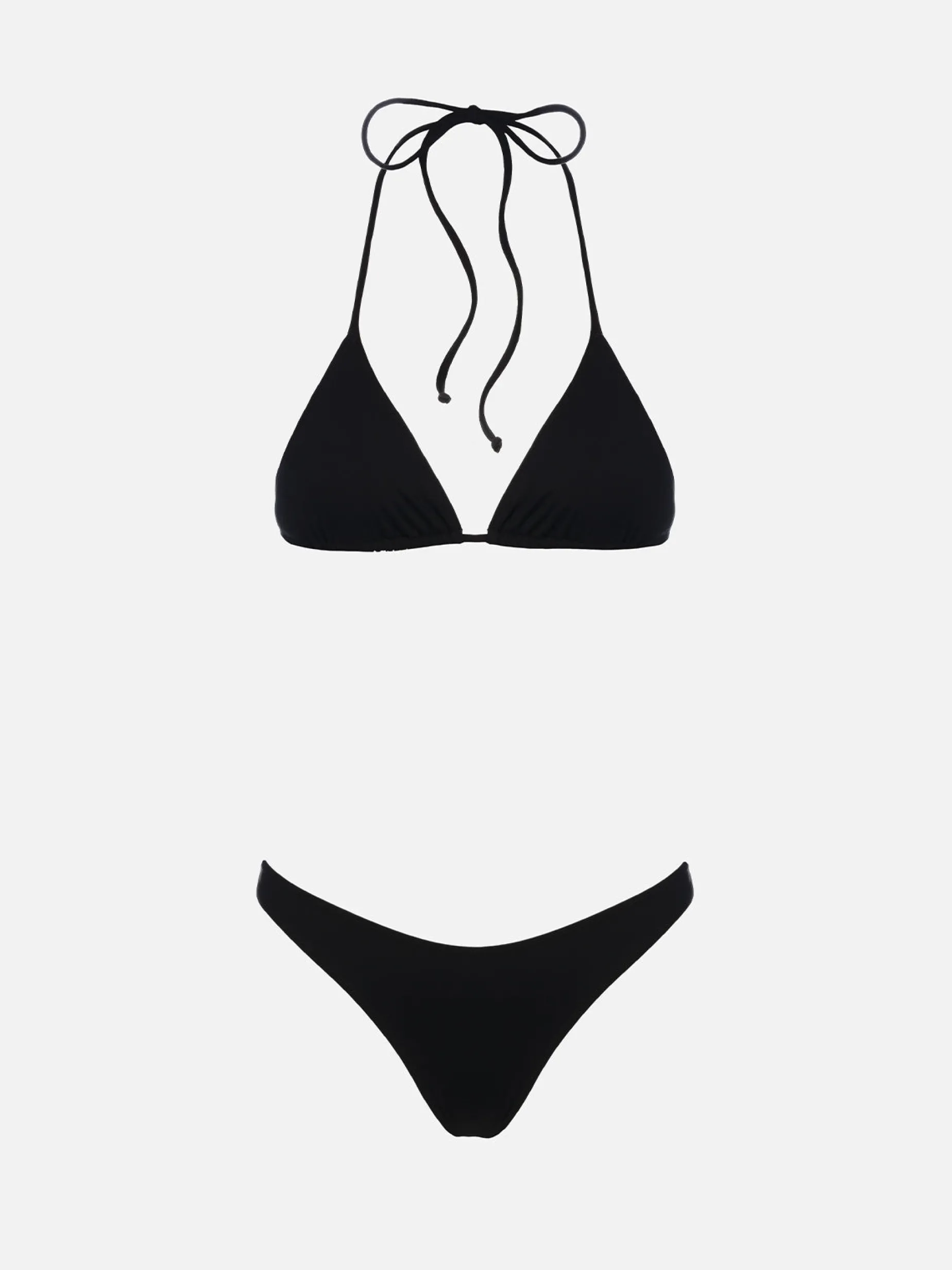 Schwarzer Triangel-Bikini für Damen Leah Naomi