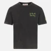 Schwarzes Baumwoll-T-Shirt für Jungen Josh