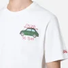 Schweres Baumwoll-T-Shirt Arnott für Herren mit Stickerei des italienischen Skiteams | FIAT 500 SONDEREDITION