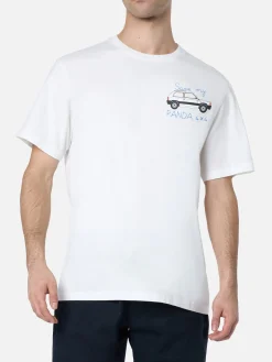 Schweres Baumwoll-T-Shirt Arnott für Herren mit „Save my Panda 4x4“-Stickerei | FIAT PANDA SPECIAL EDITION