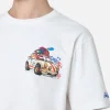Schweres Baumwoll-T-Shirt für Herren von Arnott mit Cryptopuppets-Entenauto | CRYPTOPUPPETS SPECIAL EDITION
