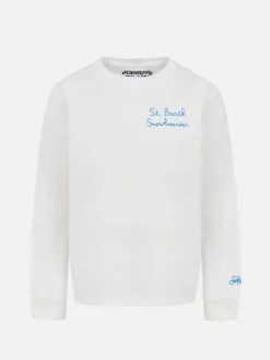 Schweres Baumwoll-T-Shirt für Jungen „Luton“ mit Crypto Duck Snow-Aufdruck | CRYPTO PUPPETS SPECIAL EDITION