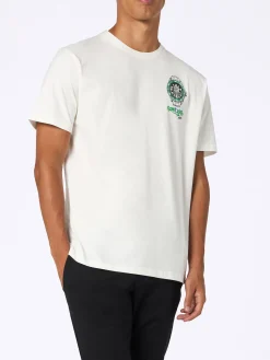 Schweres Baumwoll-T-Shirt für Herren von Arnott mit Crypto Starducks-Uhrenaufdruck | CRYPTO PUPPETS SPECIAL EDITION