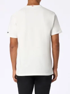 Schweres Baumwoll-T-Shirt für Herren von Arnott mit Crypto Starducks-Uhrenaufdruck | CRYPTO PUPPETS SPECIAL EDITION