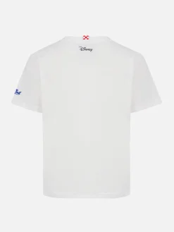 Schweres Baumwoll-T-Shirt für Jungen „Cameron“ mit Donald-Aufdruck und Paghetta-Stickerei | DISNEY SPECIAL EDITION
