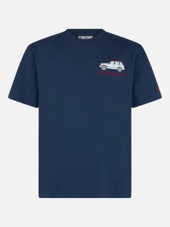 Schweres Baumwoll-T-Shirt für Herren von Arnott mit Mountain Lover-Stickerei