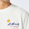 Schweres Herren-Baumwoll-T-Shirt Arnott mit St. Moritzer Sonnen-Print | ST. MORITZ TOP OF THE WORLD SPECIAL EDITION