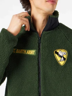 Sherpa-Jacke mit Snoopy-Aufnäher | Peanuts® Sonderausgabe