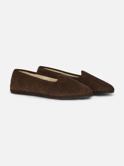 Slipper-Slipper aus Cord für Damen | MY CHALOM SPECIAL EDITION