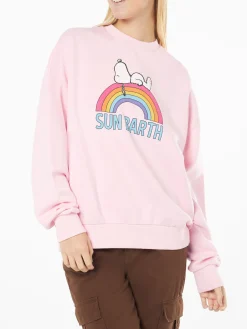 Snoopy rosa Sweatshirt | Peanuts-Sonderedition