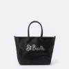 Strass Mini Bag mit schwarzem Strass