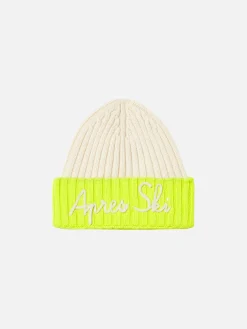 Strickmütze für Jungen mit Après-Ski-Stickerei