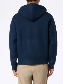 Sweatshirt aus technischem Stoff für Herren in Marineblau von Carrel