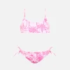 Toile de Jouy-Bralette-Bikini für Mädchen Jaiden