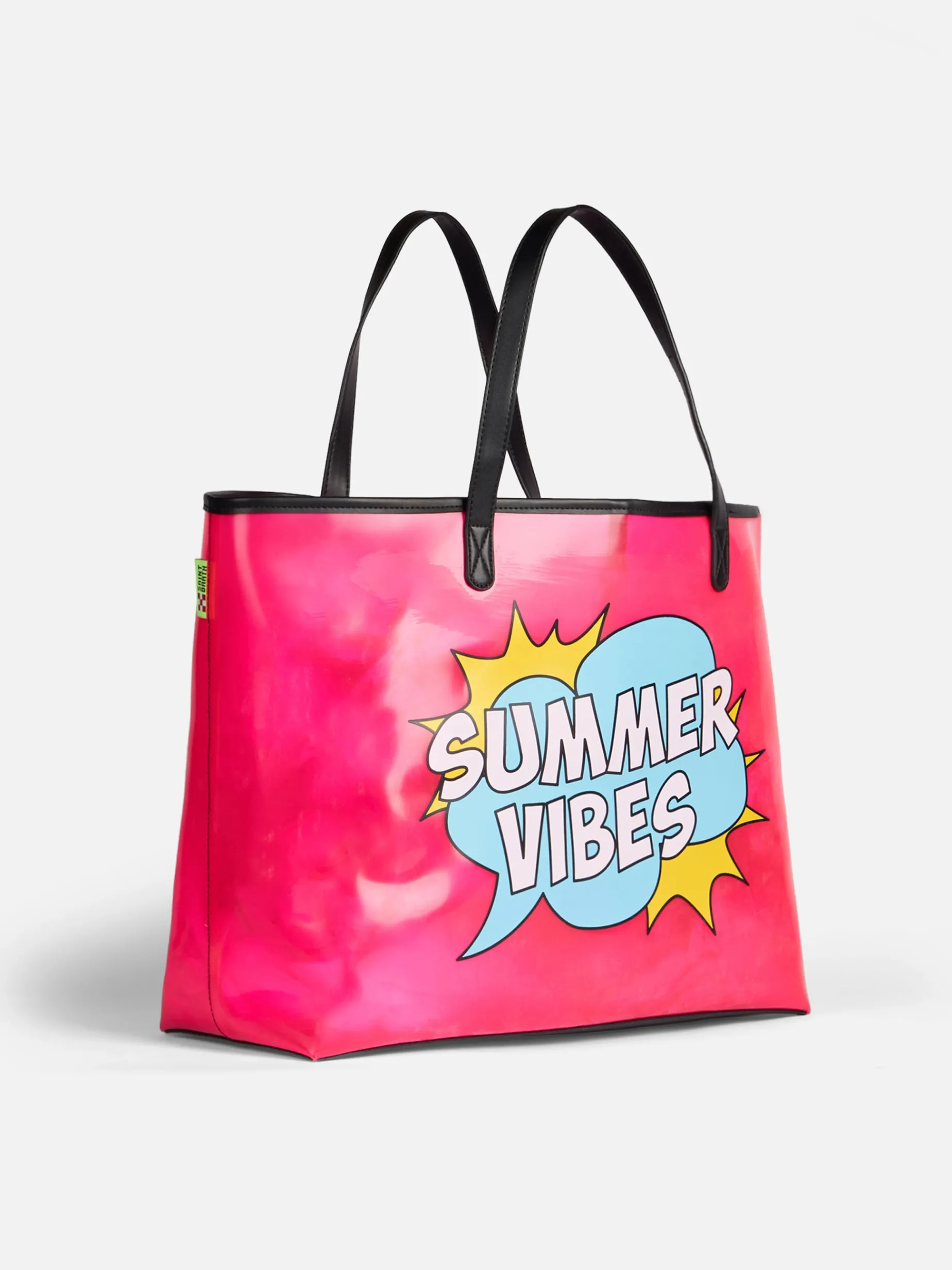Transparente PVC-Tasche „Summer Vibes“.
