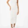 Trägerkleid Jennifer aus geripptem Baumwolljersey für Damen