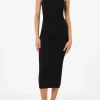 Trägerkleid Jennifer aus geripptem Baumwolljersey für Damen