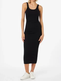 Trägerkleid Jennifer aus geripptem Baumwolljersey für Damen