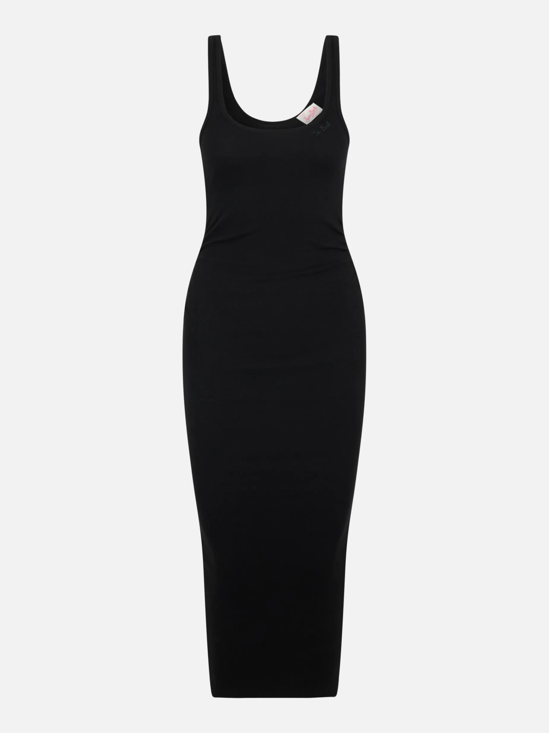 Trägerkleid Jennifer aus geripptem Baumwolljersey für Damen