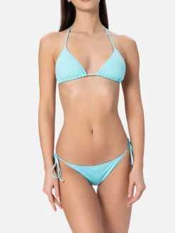 Triangel-Bikini für Damen in Wassergrün Leah Marielle