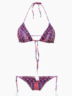 Triangel-Bikini mit Gipsy-Print
