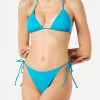 Türkiser Damen-Triangel-Bikini