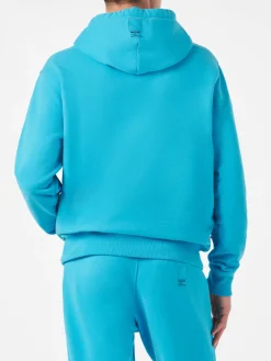 Türkiser Kapuzenpullover | Pantone® Sonderausgabe