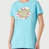 T-Shirt für Damen mit Beach Girl Ausdruck