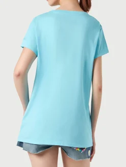 T-Shirt für Damen mit Beach Girl Ausdruck