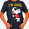 T-Shirt Junge I'm Cool Snoopy Aufdruck | Peanuts™ Sonderausgabe