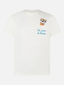 T-Shirt mit Cornetto-Print und bestickter Tasche | Algida-Sonderausgabe
