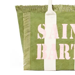 Umhängetasche „Vanity“ aus Canvas mit Logo-Print