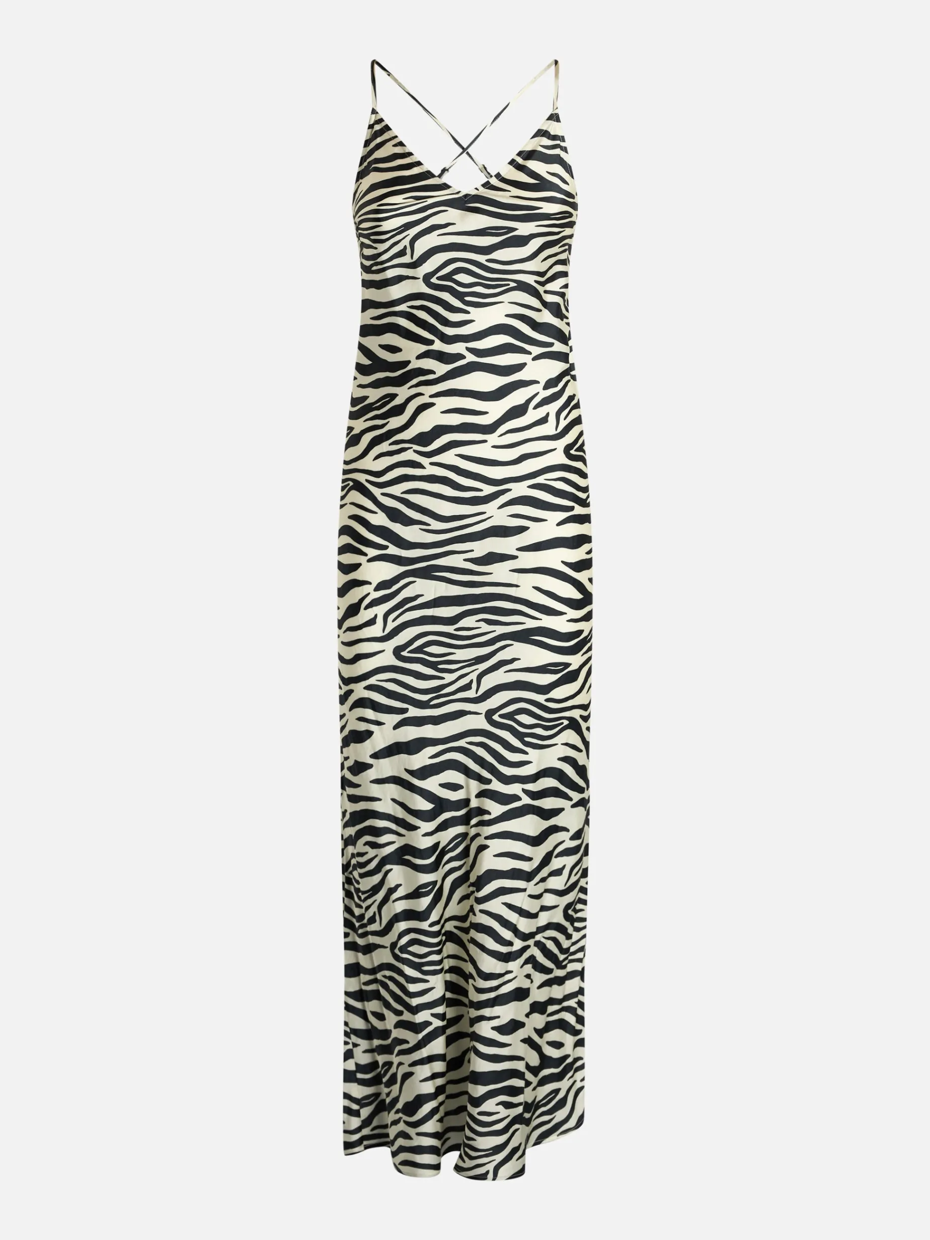 Unterkleid aus Satin mit Zebramuster für Damen Eydis