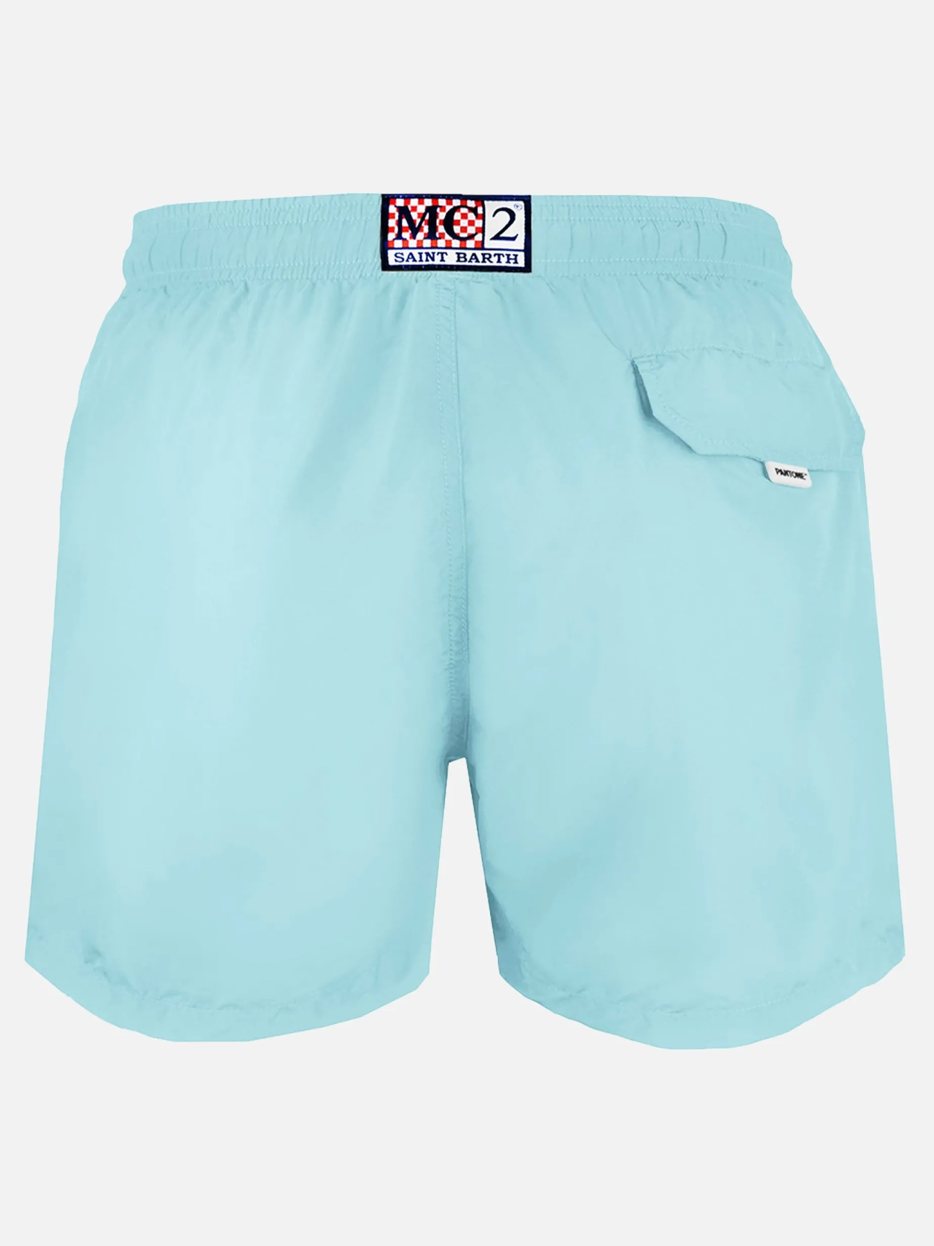 Wassergrüne Badeshorts für Herren | PANTONE® SONDERAUSGABE