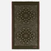 Weicher Jacquard-Fouta mit Wellenbesatz