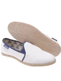 Weiße Canvas-Schuhe für Herren