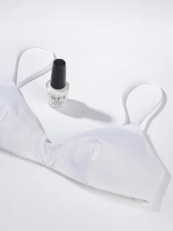 Weißer Bralette-Bikini für Damen