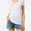 Weißes Damen-T-Shirt