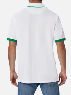 Weißes Herren-Poloshirt aus Baumwollpiquet Beverly Hills | AUSTRALIAN BRAND SPECIAL EDITION