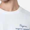 Weißes Herren-T-Shirt Luton mit Vacanze Negare-Stickerei | VACANZE DI NATALE SONDERAUSGABE