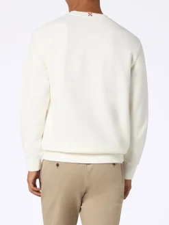 Weißes Sweatshirt für Herren von Soho St Barth Sport Club