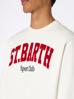 Weißes Sweatshirt für Herren von Soho St Barth Sport Club