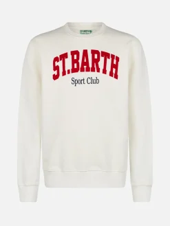 Weißes Sweatshirt für Herren von Soho St Barth Sport Club