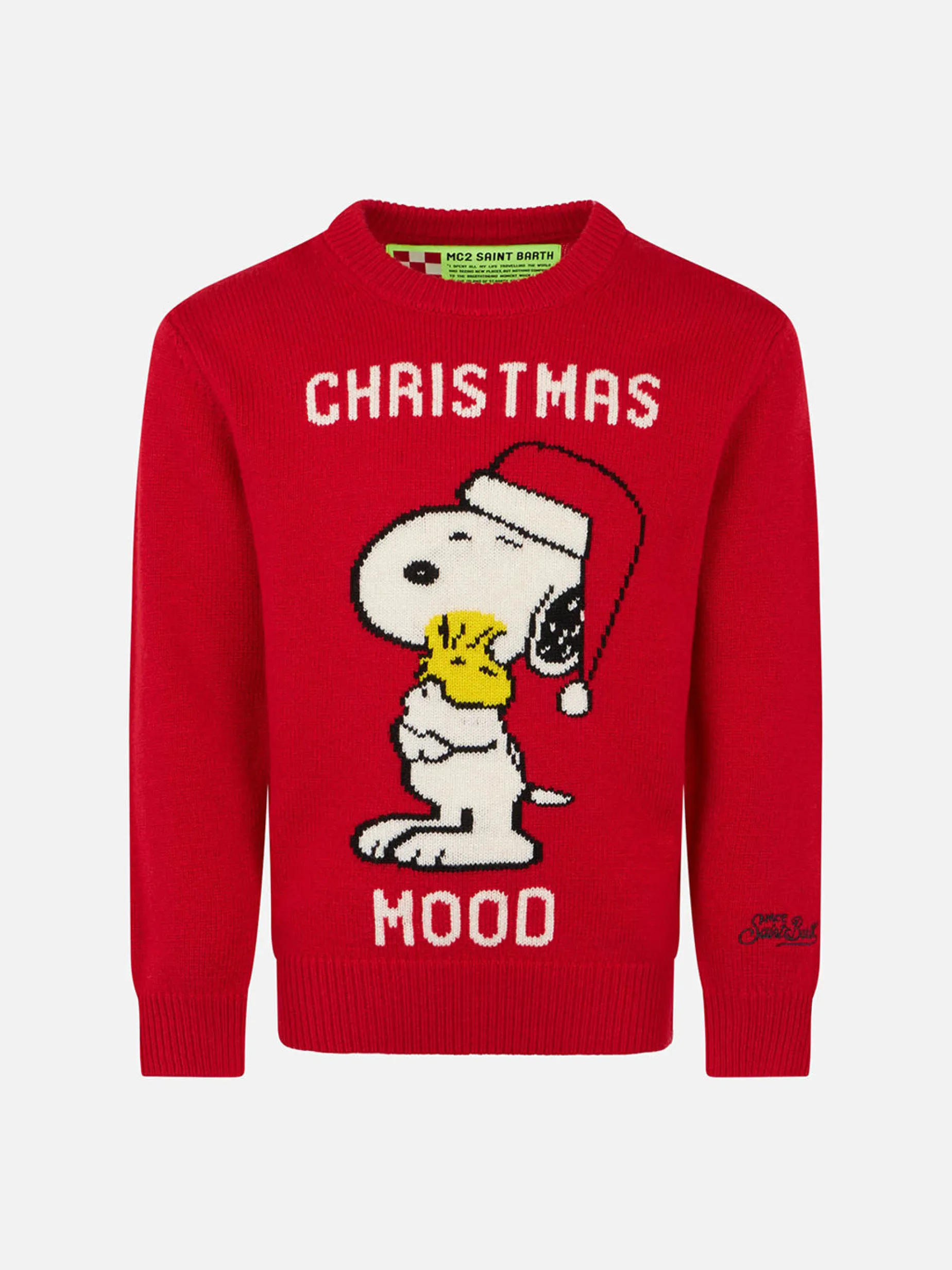 Weihnachts-Snoopy-Jungenpullover | Peanuts™ Sonderausgabe