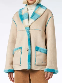 Wendejacke für Damen aus Lammfell