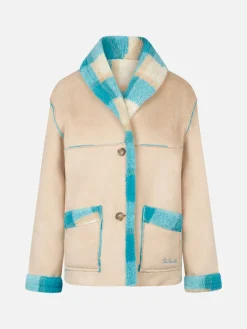 Wendejacke für Damen aus Lammfell